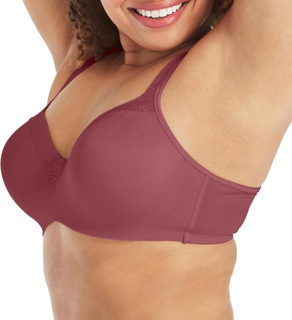 Women's  Underwire Bra 4823, Full Coverage Balconette T-Shirt Bra for Full Figures - Image 2