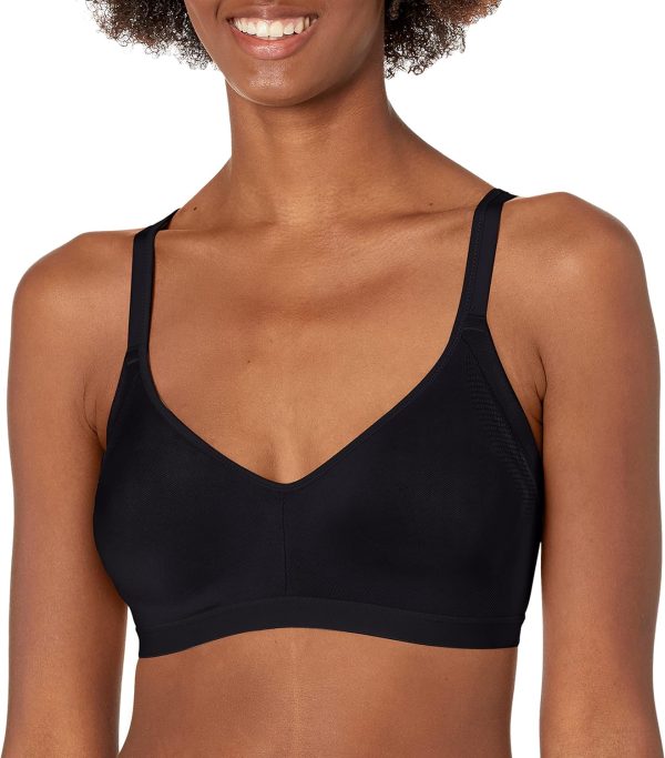 Women's  Underarm-Smoothing with Seamless Stretch Wireless Lightly Lined Comfort Bra