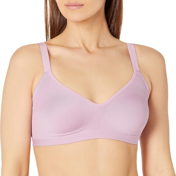 Women's  Underarm-smoothing With Seamless Stretch Wireless Lightly Lined Comfort Bra